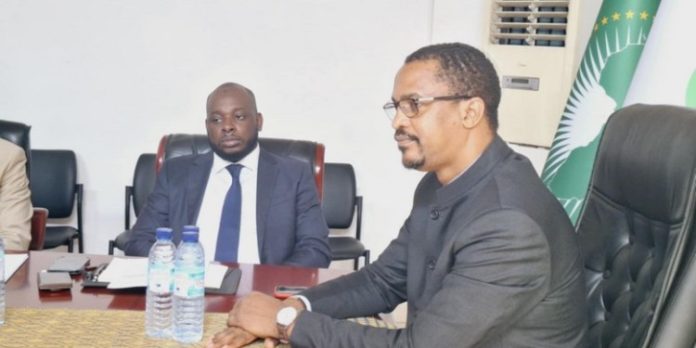 Audience au ministère des Travaux publics, de l'Habitat et de l'Urbanisme de Guinée-Bissau, novembre 2024